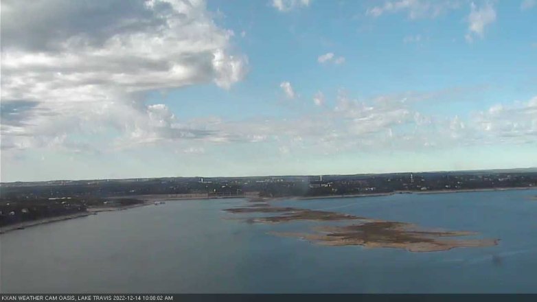 Lake Travis webcam, December 14, 2022 10:00 AM CT