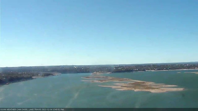 Lake Travis webcam, December 14, 2022 12:45 PM CT