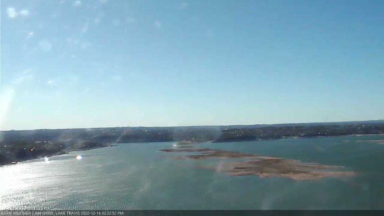 Lake Travis webcam, December 14, 2022 2:25 PM CT