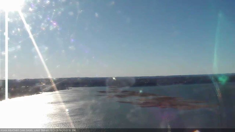 Lake Travis webcam, December 14, 2022 3:25 PM CT
