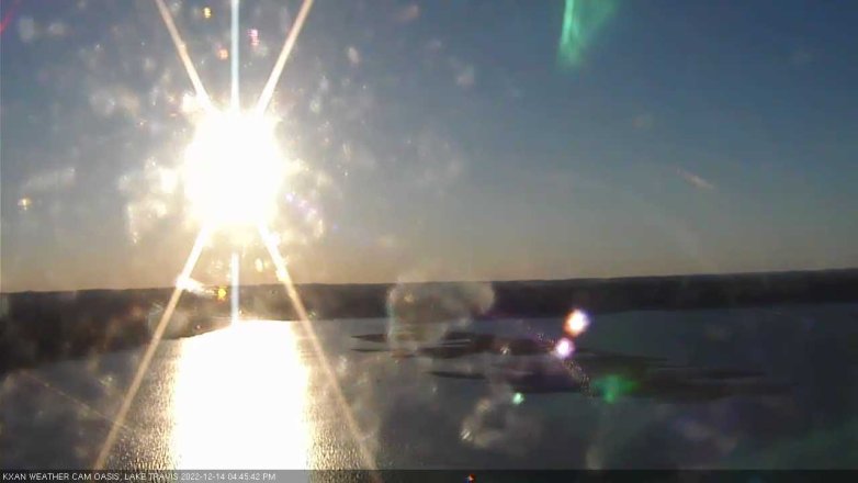 Lake Travis webcam, December 14, 2022 4:45 PM CT
