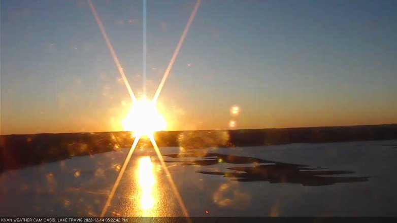 Lake Travis webcam, December 14, 2022 5:25 PM CT