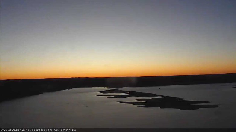 Lake Travis webcam, December 14, 2022 5:45 PM CT
