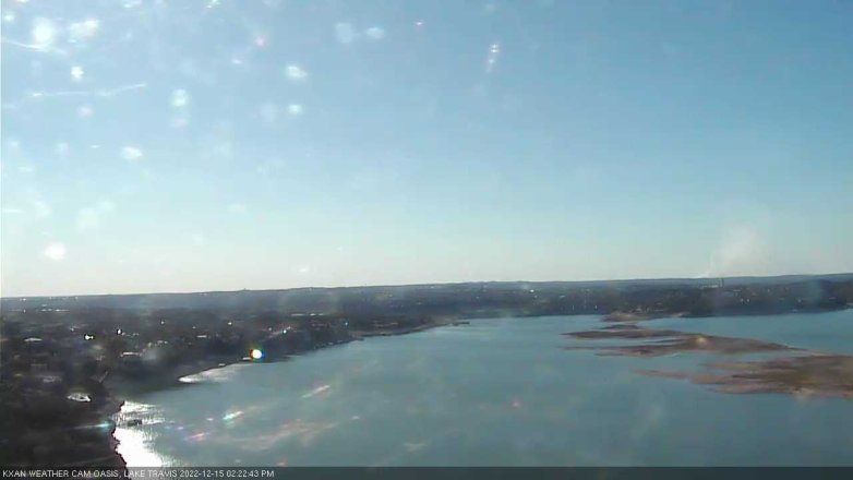 Lake Travis webcam, December 15, 2022 2:25 PM CT