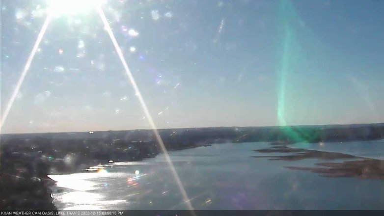 Lake Travis webcam, December 15, 2022 3:00 PM CT