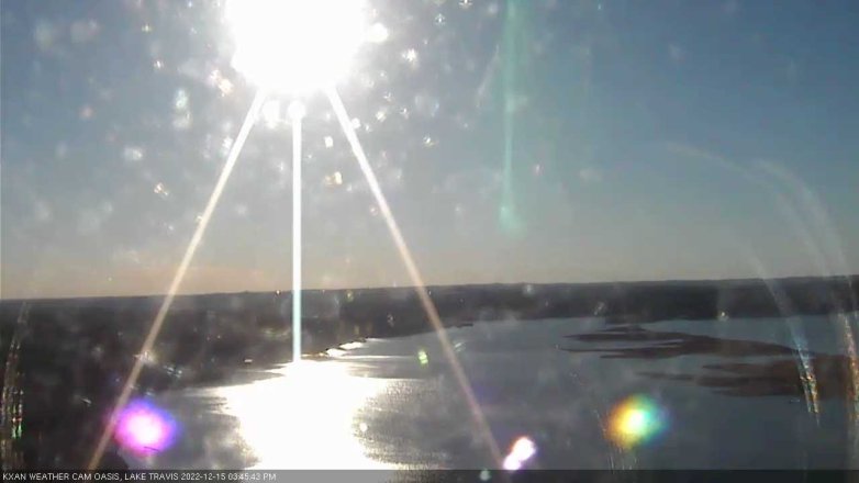 Lake Travis webcam, December 15, 2022 3:45 PM CT