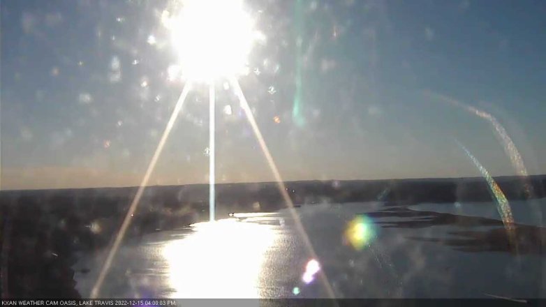Lake Travis webcam, December 15, 2022 4:00 PM CT