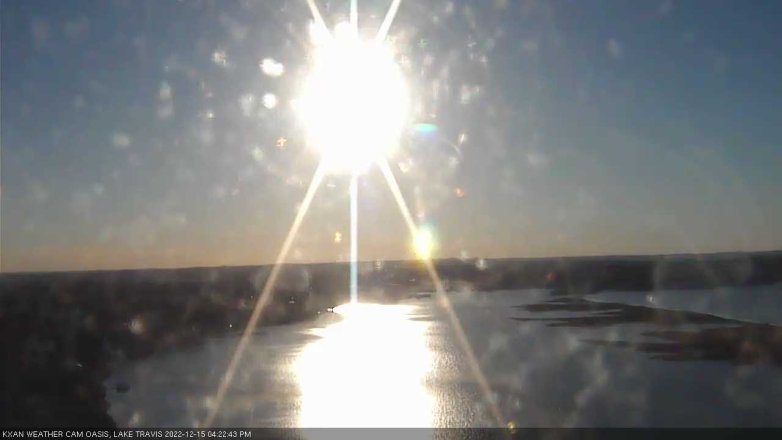 Lake Travis webcam, December 15, 2022 4:25 PM CT