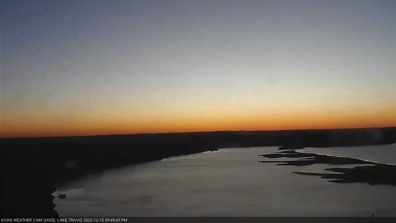 Lake Travis webcam, December 15, 2022 5:45 PM CT
