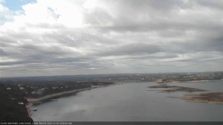 Lake Travis webcam, December 16, 2022 10:00 AM CT
