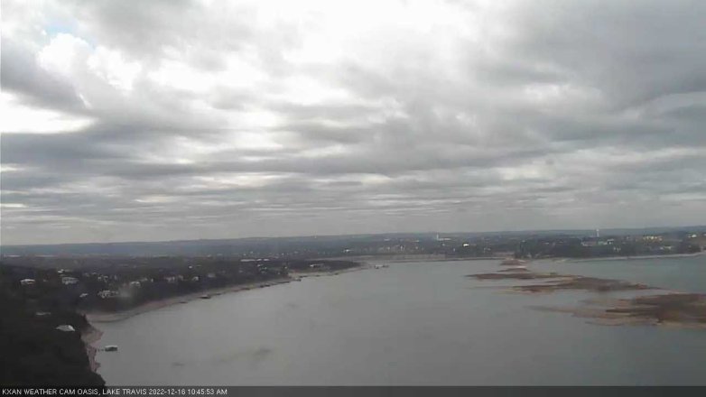 Lake Travis webcam, December 16, 2022 10:45 AM CT