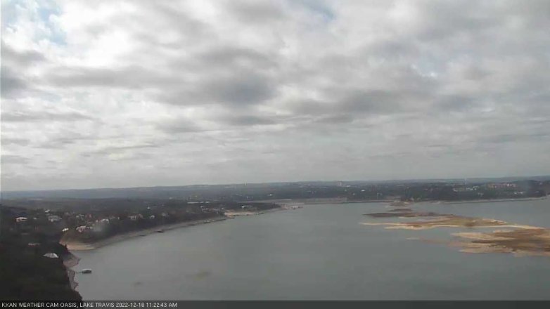Lake Travis webcam, December 16, 2022 11:25 AM CT