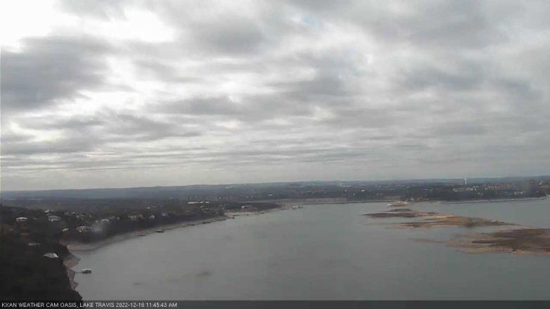 Lake Travis webcam, December 16, 2022 11:45 AM CT