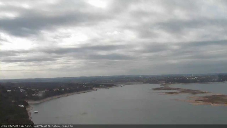 Lake Travis webcam, December 16, 2022 12:00 PM CT