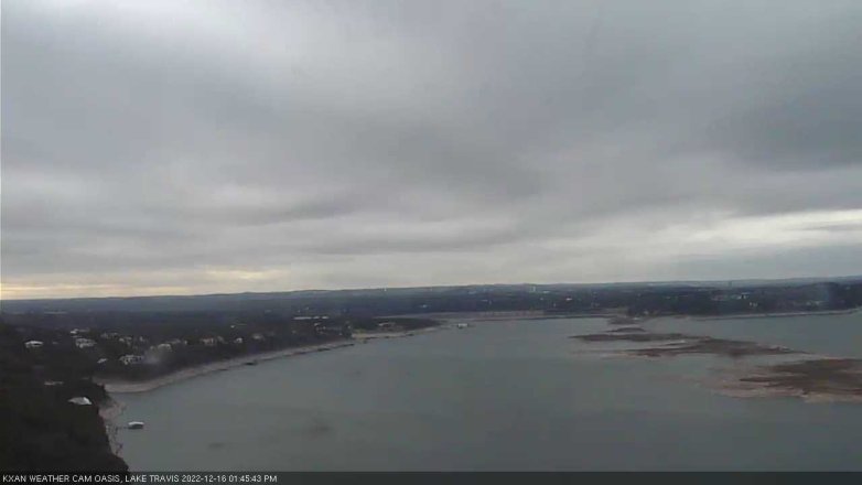 Lake Travis webcam, December 16, 2022 1:45 PM CT