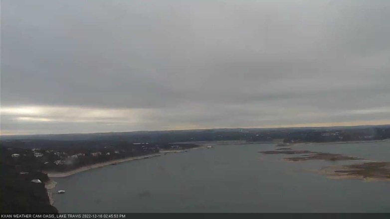 Lake Travis webcam, December 16, 2022 2:45 PM CT