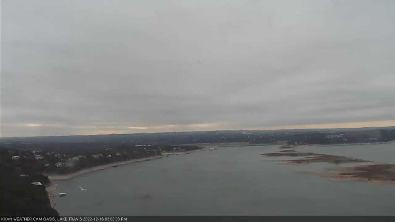 Lake Travis webcam, December 16, 2022 3:00 PM CT