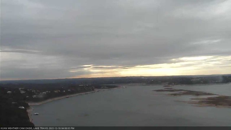 Lake Travis webcam, December 16, 2022 4:00 PM CT