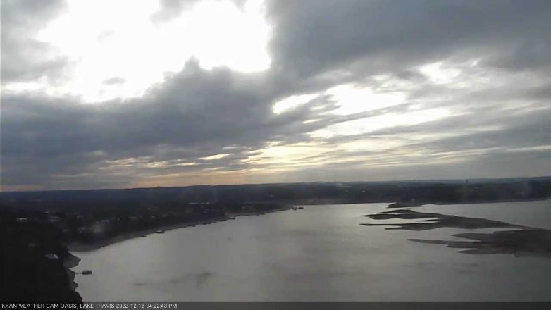 Lake Travis webcam, December 16, 2022 4:25 PM CT