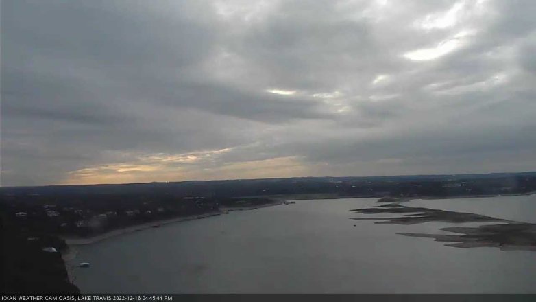 Lake Travis webcam, December 16, 2022 4:45 PM CT