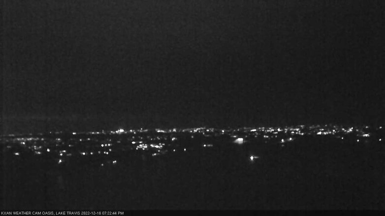 Lake Travis webcam, December 16, 2022 7:25 PM CT