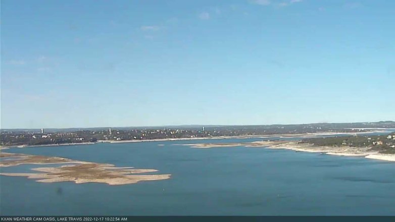 Lake Travis webcam, December 17, 2022 10:25 AM CT