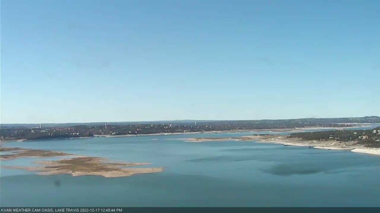 Lake Travis webcam, December 17, 2022 12:45 PM CT