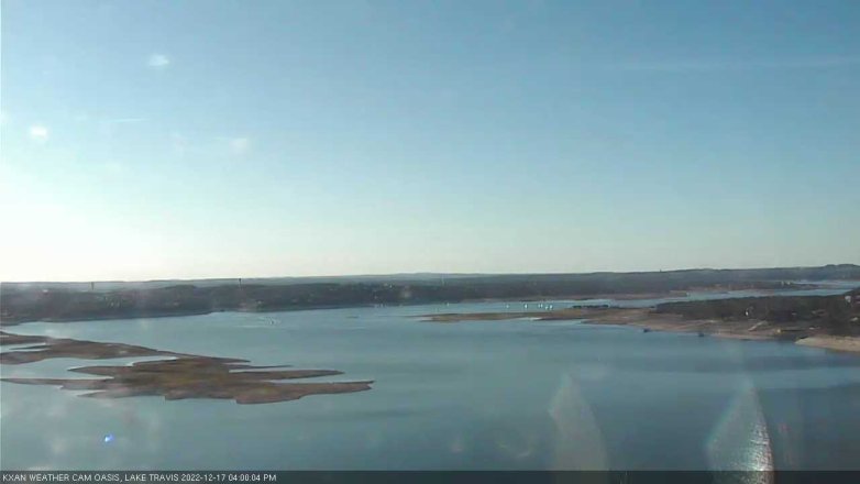 Lake Travis webcam, December 17, 2022 4:00 PM CT