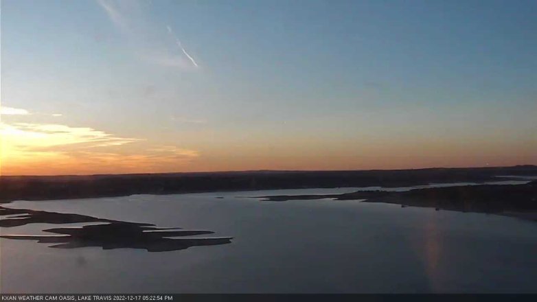 Lake Travis webcam, December 17, 2022 5:25 PM CT