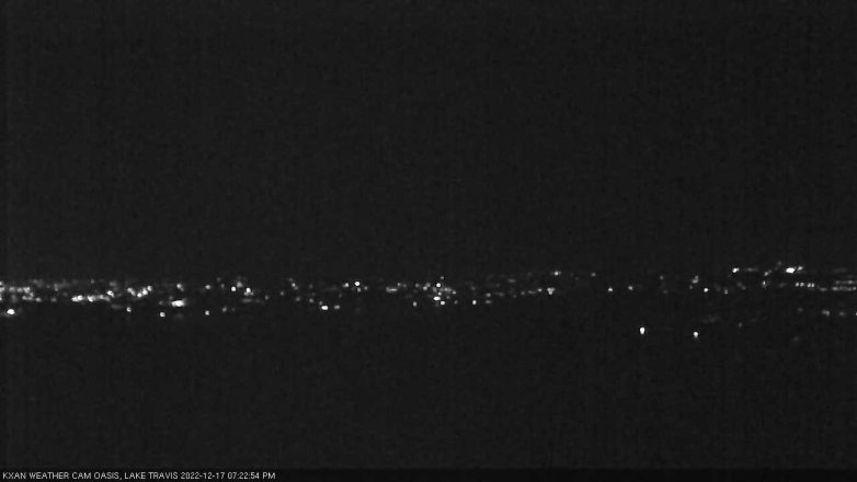 Lake Travis webcam, December 17, 2022 7:25 PM CT