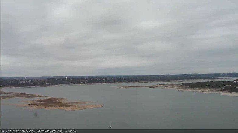 Lake Travis webcam, December 18, 2022 12:25 PM CT