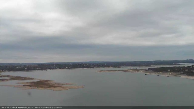 Lake Travis webcam, December 18, 2022 2:25 PM CT