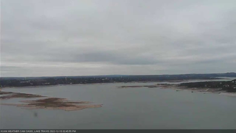 Lake Travis webcam, December 18, 2022 2:45 PM CT