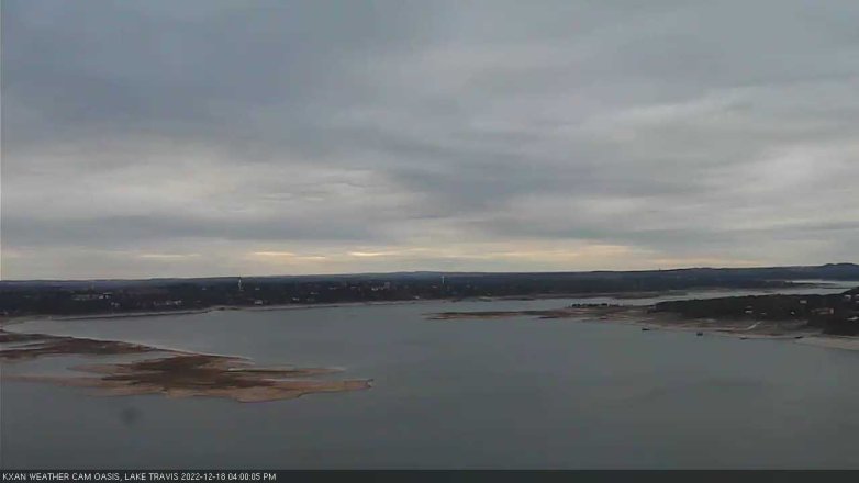Lake Travis webcam, December 18, 2022 4:00 PM CT