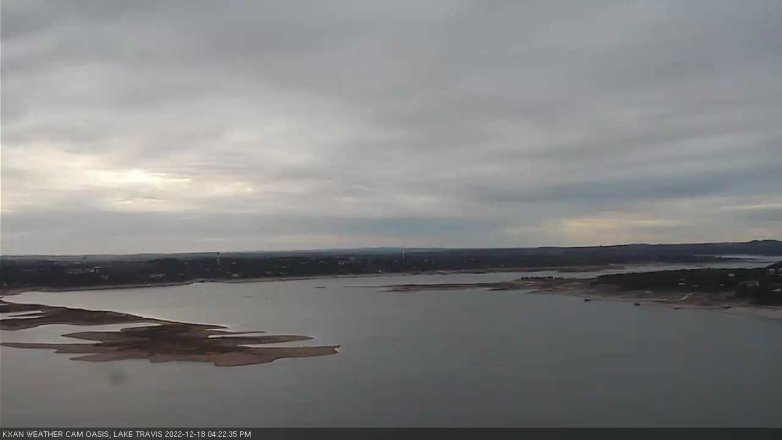 Lake Travis webcam, December 18, 2022 4:25 PM CT