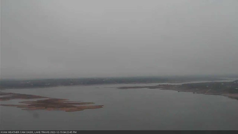 Lake Travis webcam, December 19, 2022 4:25 PM CT