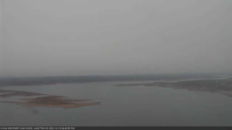 Lake Travis webcam, December 19, 2022 4:45 PM CT