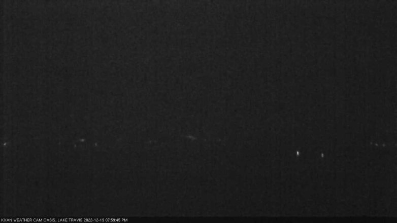Lake Travis webcam, December 19, 2022 8:00 PM CT