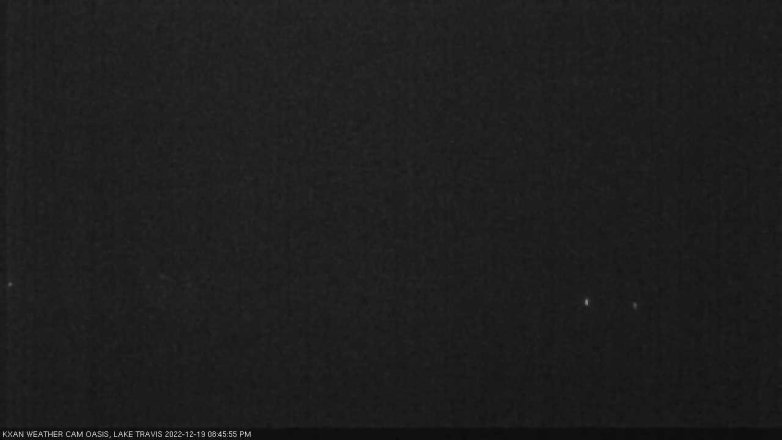 Lake Travis webcam, December 19, 2022 8:45 PM CT