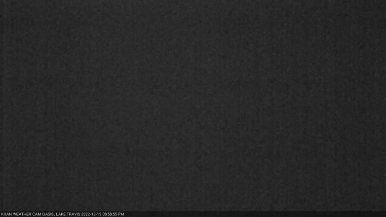 Lake Travis webcam, December 19, 2022 9:00 PM CT