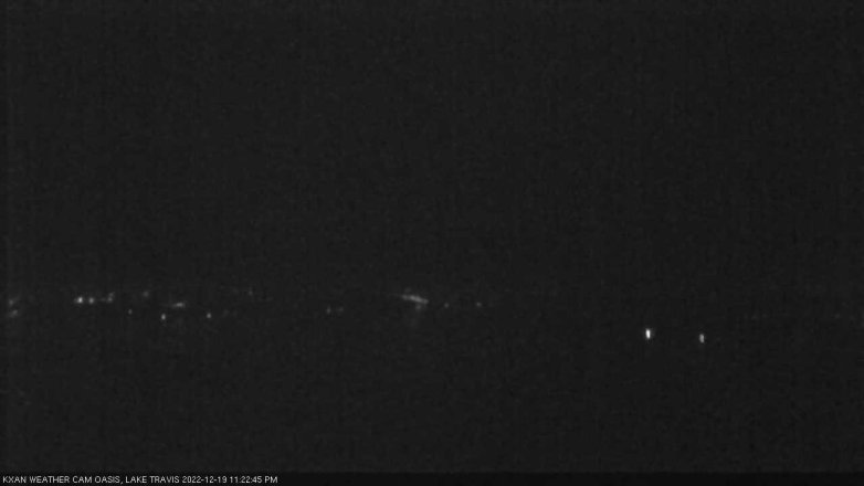 Lake Travis webcam, December 19, 2022 11:25 PM CT