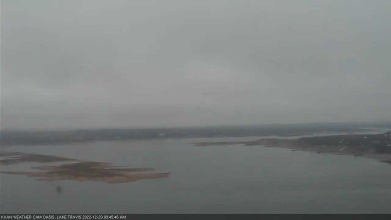 Lake Travis webcam, December 20, 2022 9:45 AM CT