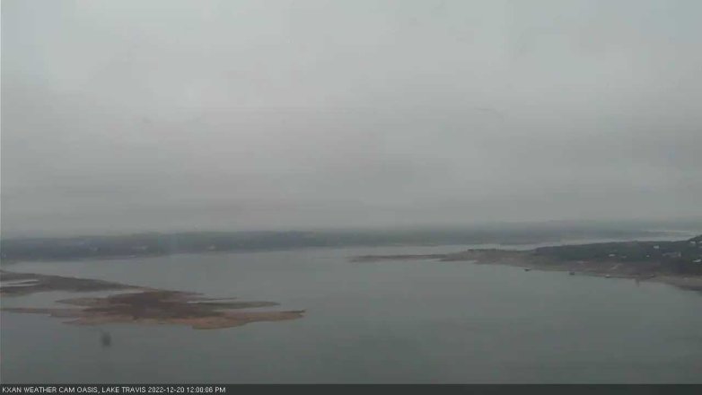 Lake Travis webcam, December 20, 2022 12:00 PM CT