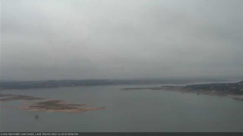 Lake Travis webcam, December 20, 2022 2:00 PM CT