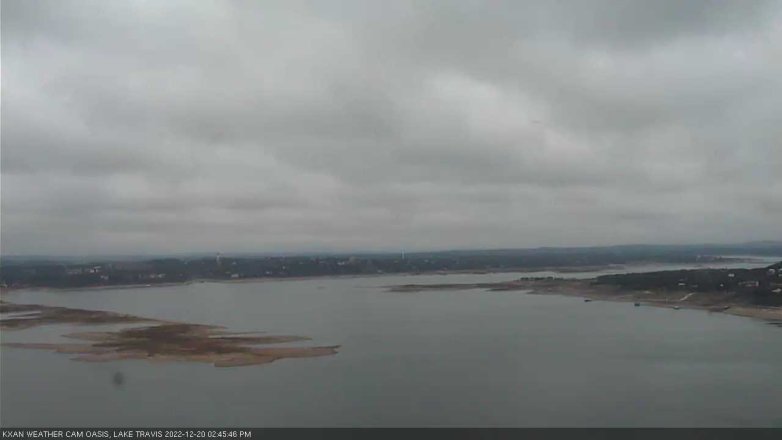 Lake Travis webcam, December 20, 2022 2:45 PM CT