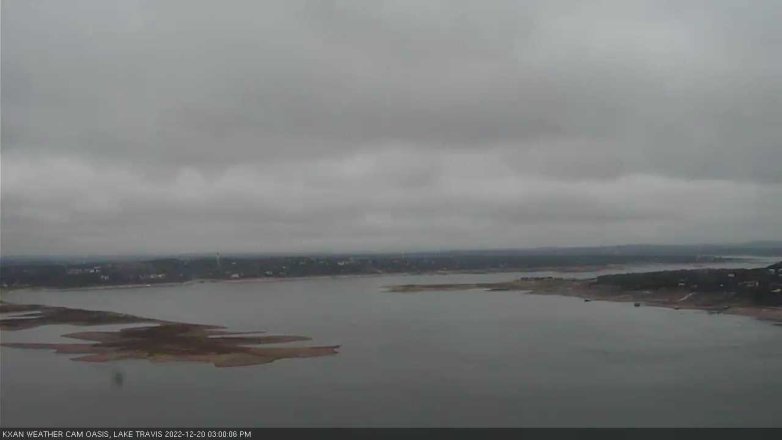 Lake Travis webcam, December 20, 2022 3:00 PM CT