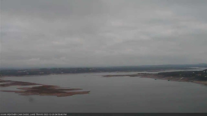 Lake Travis webcam, December 20, 2022 5:00 PM CT