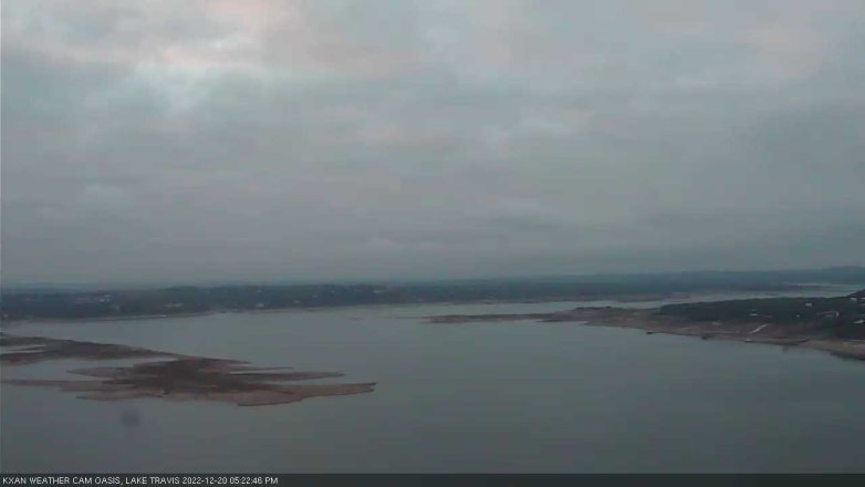 Lake Travis webcam, December 20, 2022 5:25 PM CT