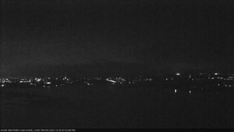 Lake Travis webcam, December 20, 2022 7:25 PM CT