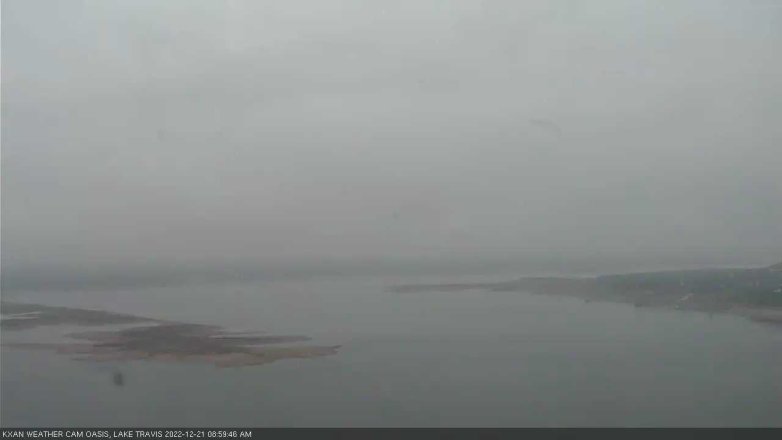 Lake Travis webcam, December 21, 2022 9:00 AM CT